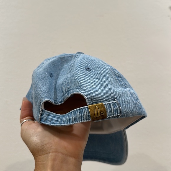 Set of Mom & Dad Denim hats - Picture 3 of 3